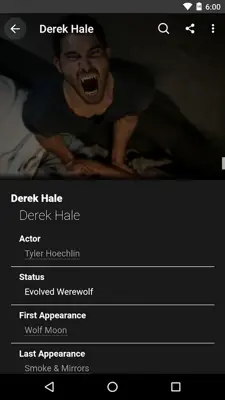 Teen Wolf android App screenshot 5